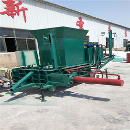 方捆秸秆压块机与套袋青储饲料打包机 畜牧机械制造的核心利器