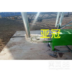 亚冠畜牧 自动化养猪设备中的90度转角轮，让自动料线高效运转
